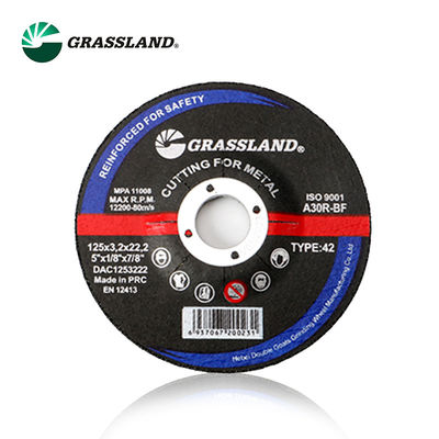 5 &quot;X1 / 8&quot; X7 / 8 &quot;Pusat Tertekan Cakram Penggiling Logam 125mm