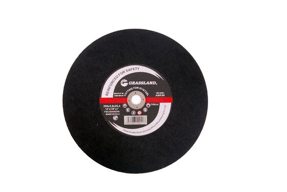 Bentukan Pipa Berikat Resin 14 Inch 355mm Cakram Pemotong Stainless Steel