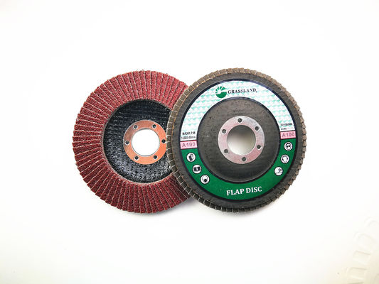 T27 Aluminium Oxide 100 Grit 115mm Angle Grinders Flap Disc Wheel