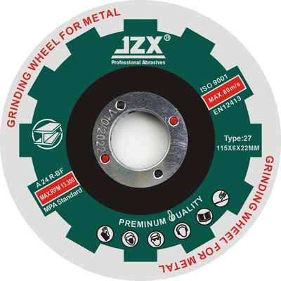 Roda Gerinda Kasar Korundum T27-4-1 / 2 &quot;X1 / 4X7 / 8