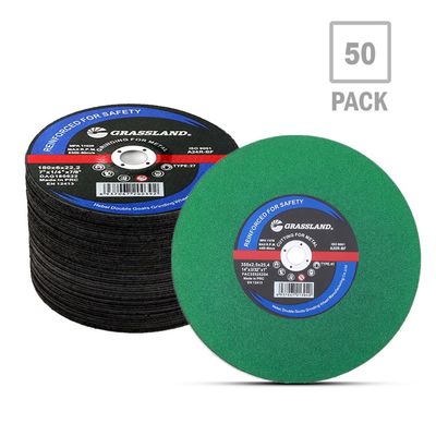 Roda pemotong penggiling sudut 355 x 25,4 mm logam 14 inci 80m / s