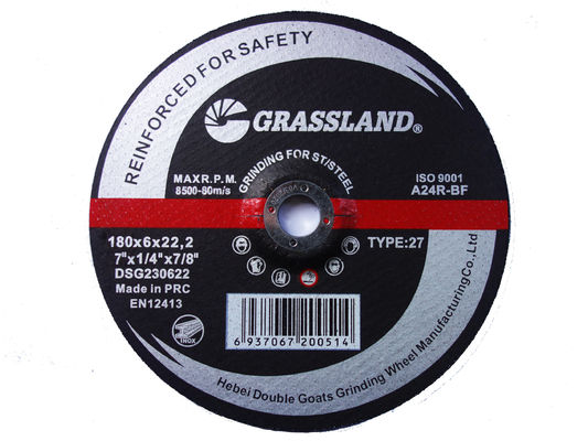 7 Inch Metal 180 X 6.3 X 22.23mm Abrasive Grinding Wheel