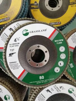 115mm Aluminium Oxide Flap Disc 4,5 &quot;Cakram Gerinda Pengamplasan