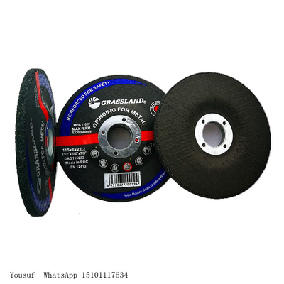 115x6x22.2mm Abrasive Cutting Wheel Logam 24 Grit