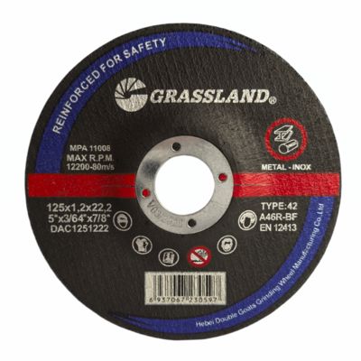 125mm Cutting Discs untuk cepat lurus dan bersih pemotongan pada stainless steel dan logam non-ferrous dengan resin bahan terikat