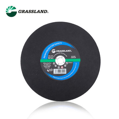 Cakram Pemotong Stainless Steel Grassland 14" Monokristalin Fused Alumina Abrasive R Grade Kekerasan 355x4.0x25.4mm Diameter