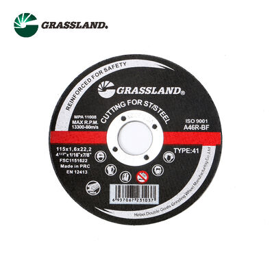 GRASSLAND 4.5 "disc pemotong inoks 115 X 1.6 untuk pemotongan bebas kontaminan dari stainless steel