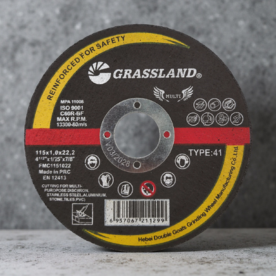 115mm Multi Purpose Disc Resin Bonded Cutting Wheel for Angle Grinder High Speed Cutting of Steel Stainless Steel and Thin Wall Tubes