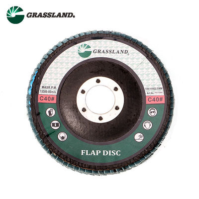 115X22mm Aluminium Oxide 60 Grit Angle Grinder Flap Disc