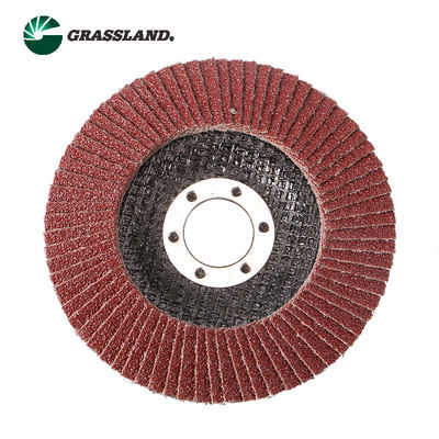 115X22mm Aluminium Oxide 60 Grit Angle Grinder Flap Disc
