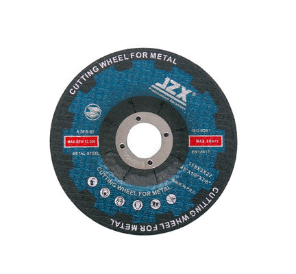 JZX 4.5 &quot;115x3x22.23 Pusat Tertekan Cakram Penggiling Logam 115mm