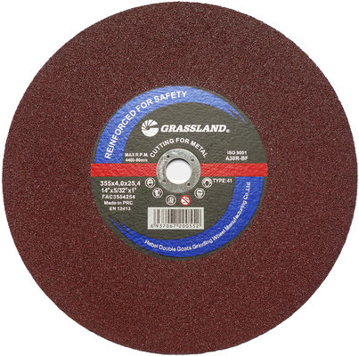 En12413 Bensin Saw 355mm Abrasive Red Cutting Grinding Wheel