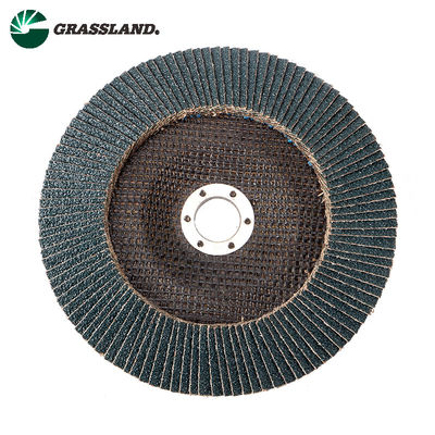 Grassland 7 Inch 180mm Zirkonium Roda Disk Flap Abrasive