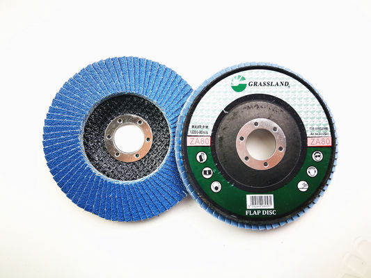 125mm 40 Grit 80 Grits Angle Grinder Poles Zirkonia Flap Disc