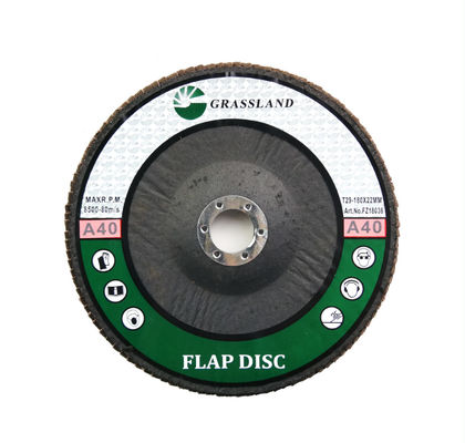 Membersihkan Roda Disk Flap Abrasive Alumina 180mm