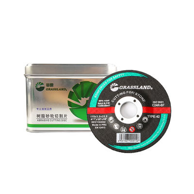 4.5 " Cakram Pemotong Batu dengan Jaring Serat Kaca Multilevel dan Resin untuk Efisiensi Pemotongan Tinggi