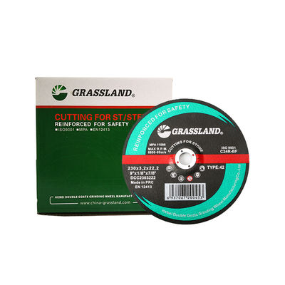 Grassland 230 * 3 * 22.2mm Cakram Pemotong Beton Batu Bata