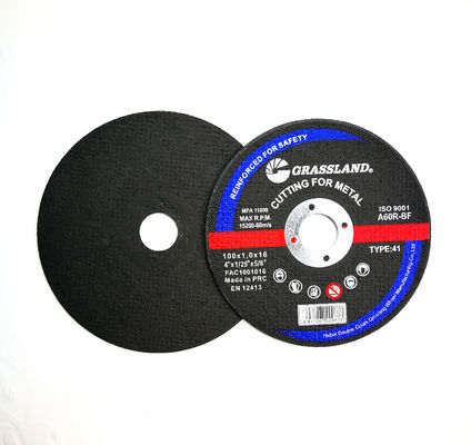 15300rpm Tipe 1 100mm Angle Grinder Metal Grinding Disc