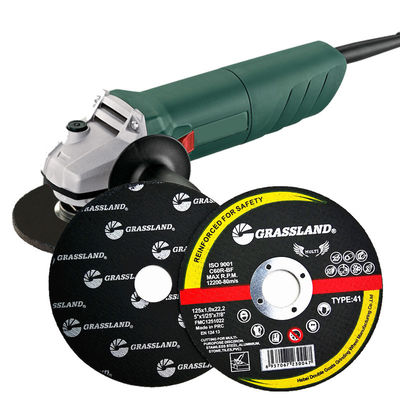 80m / S 5 Inch 125mm Grinder Cut Off Disc Untuk Stainless Steel