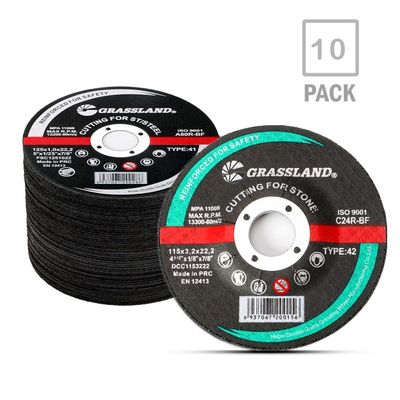 80M / S Abrasive 4,5 Inch Cut Off Wheel Untuk Baja Dengan Angle Grinder