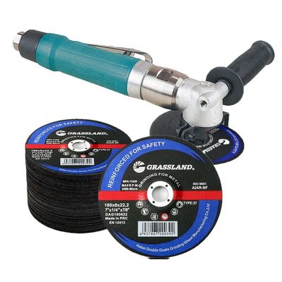 T27 Angle Grinder 180x6mm Tebal Cakram Penggiling Logam