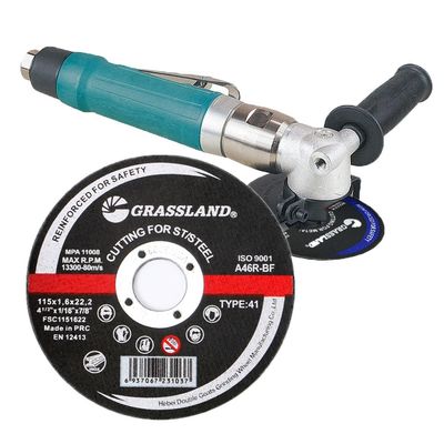 4,5 Inch 115mm Cakram Pemotong Stainless Steel MPA Datar