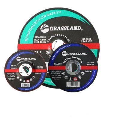125mm Cutting Discs untuk cepat lurus dan bersih pemotongan pada stainless steel dan logam non-ferrous dengan resin bahan terikat