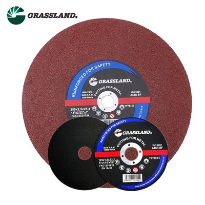 Grit 60 4-1/2 In X 1/16 In X 7/8 In Aluminium Cut Off Disc Untuk Baja yang Dikeraskan